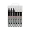 Mighty Marker FM-43 Mighty Marker, Flomaster Autobody & Glass, White, Black, 6PK 60243 - alternate 6